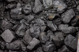 bryłki węgla