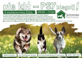 Plakat zachęcający do adopcji zwierząt 