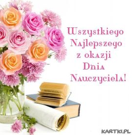Grafika  z okazji Dnia Nauczyciela 
