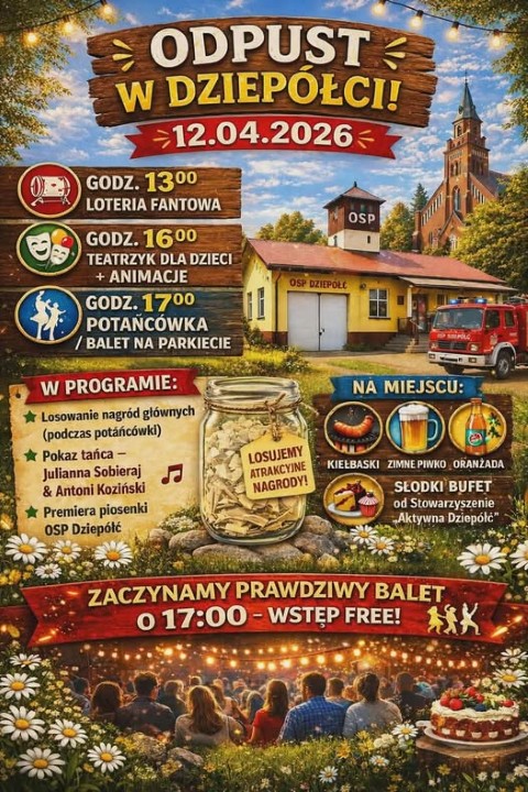 Kolorowy plakat informacyjny 