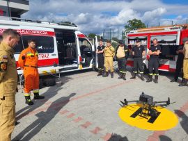Szkolenie: strażacy i dron 