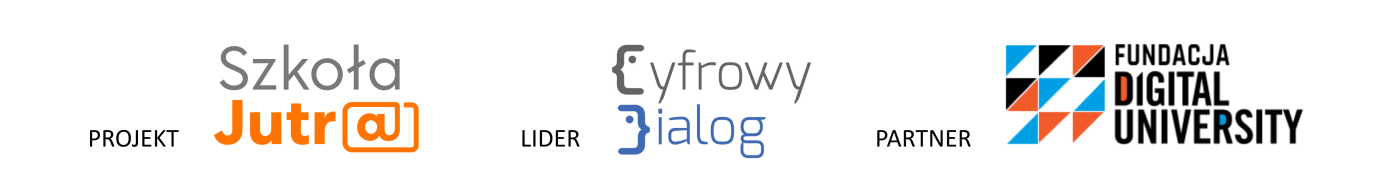 Zestawienie kolorowych logotypów 