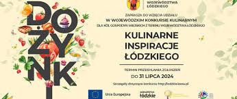 Plakat zachęcający do udziału w konkursie kulinarnym 