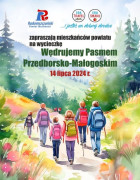 Kolorowy plakat - widać postacie i las