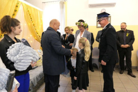 Moment wręczania nagród 