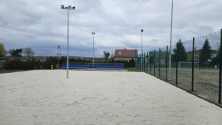 Boisko sportowe po modernizacji 