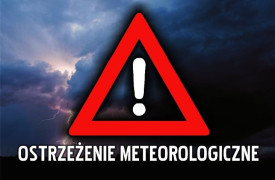 Grafika: ostrzeżenie meteorologiczne 