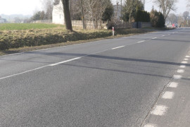 Droga w miejscowości Kietlin 