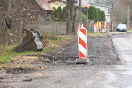 Trwają prace przy budowie kanalizacji 