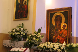 Obraz Matki Bożej w kościele w Kietlinie
