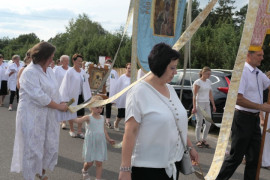 Uczestnicy procesji