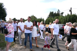 Uczestnicy procesji