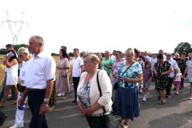 Uczestnicy procesji