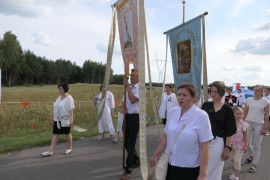 Uczestnicy procesji 