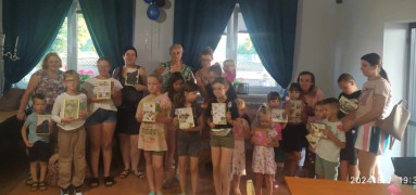 Uczestnicy warsztatów - dzieci i dorośli 