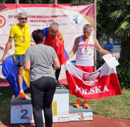 Trzej zawodnicy na podium 