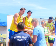 Moment wręczania nagród