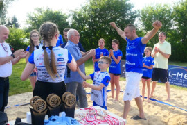 Moment dekoracji medalowej 