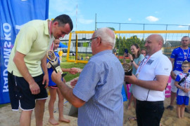Moment dekoracji medalowej 