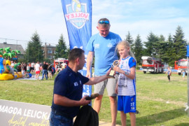 Moment wręczania nagród 