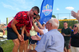 Moment dekoracji medalowej 