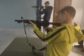 Zawody strzeleckie na wirtualnej strzelnicy 