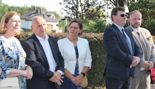 Uczestnicy dożynek 