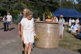 Uczestnicy dożynek 