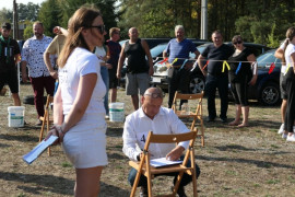 Grupa osób. Trwają zmagania konkursowe 
