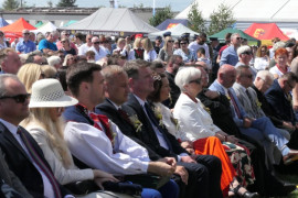 Uczestnicy dożynek województwa łódzkiego