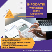 Kolorowa grafika zachęcająca do korzystania z platformy ePodatki