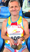 Piotr Płoskoński z medalami