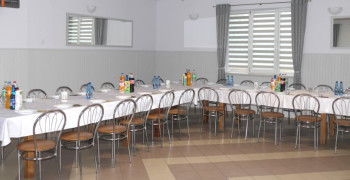 Sala OSP Dąbrówka po remoncie