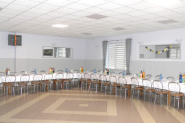 Sala OSP Dąbrówka po remoncie