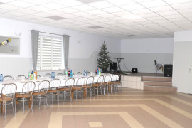 Sala OSP Dąbrówka po remoncie
