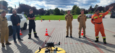 Szkolenie: widoczne osoby i dron 