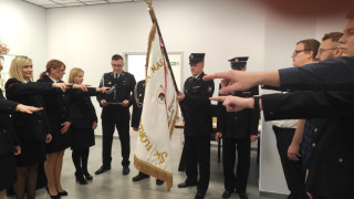 Ślubowanie strażaków 