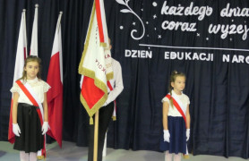 Poczet sztandarowy szkoły 