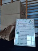Podziękowania oprawione w ramkę 