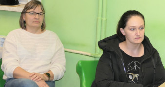 Dwie kobiety - uczestniczki spotkania z dietetykiem 