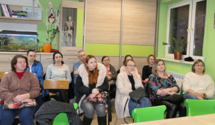 Uczestnicy spotkania z dietetykiem 