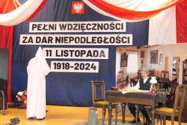 Akademia szkolna: widoczne osoby w niej występujące 