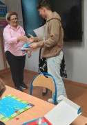Moment wręczania nagrody 