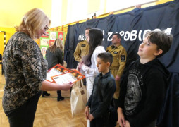 Moment wręczania nagród