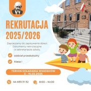 Kolorowy plakat informacyjny 